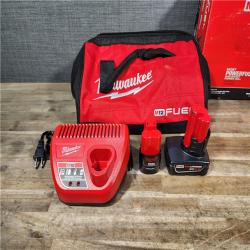 HOUSTON LOCATION - AS-IS (APPEARS LIKE NEW) Milwaukee FUEL 12-Volt Lithium-Ion Brushless Cordless Hammer Drill and Impact Driver Combo Kit
