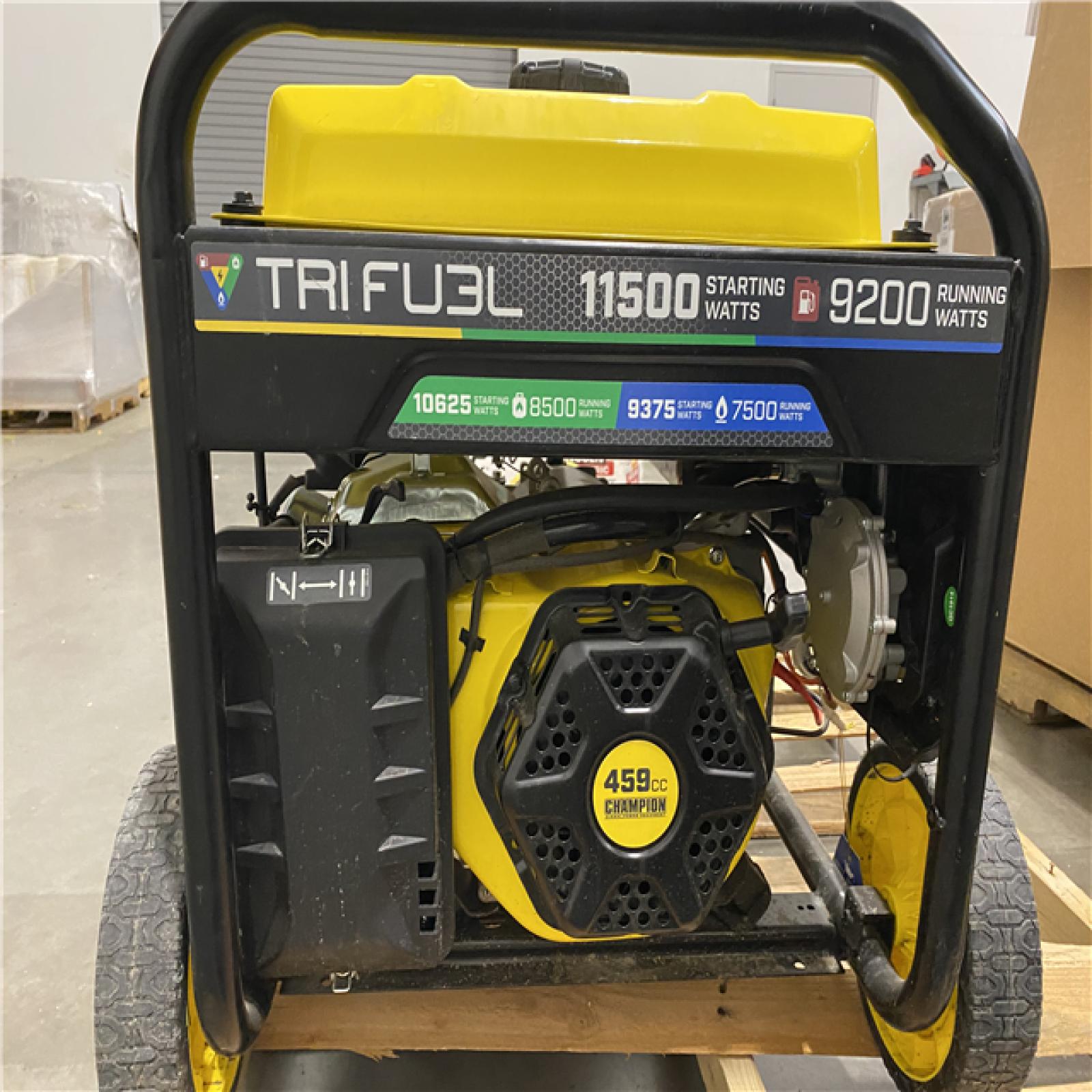 Dallas Location - As-Is Champion Power Equipment 11 500/9 200-Watt Gas Portable Generator