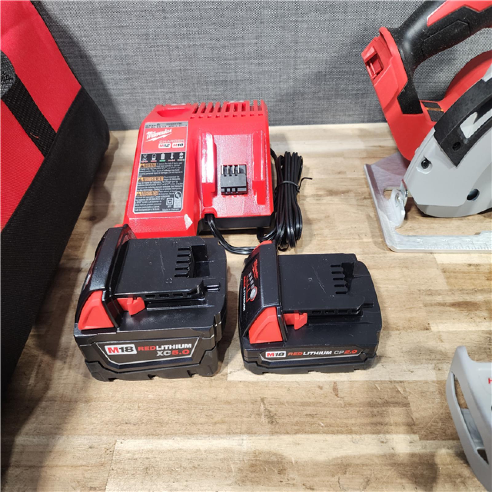 HOUSTON LOCATION - AS-IS Milwaukee M18 18-Volt Lithium-Ion Brushless Cordless 4-Tool Combo Kit