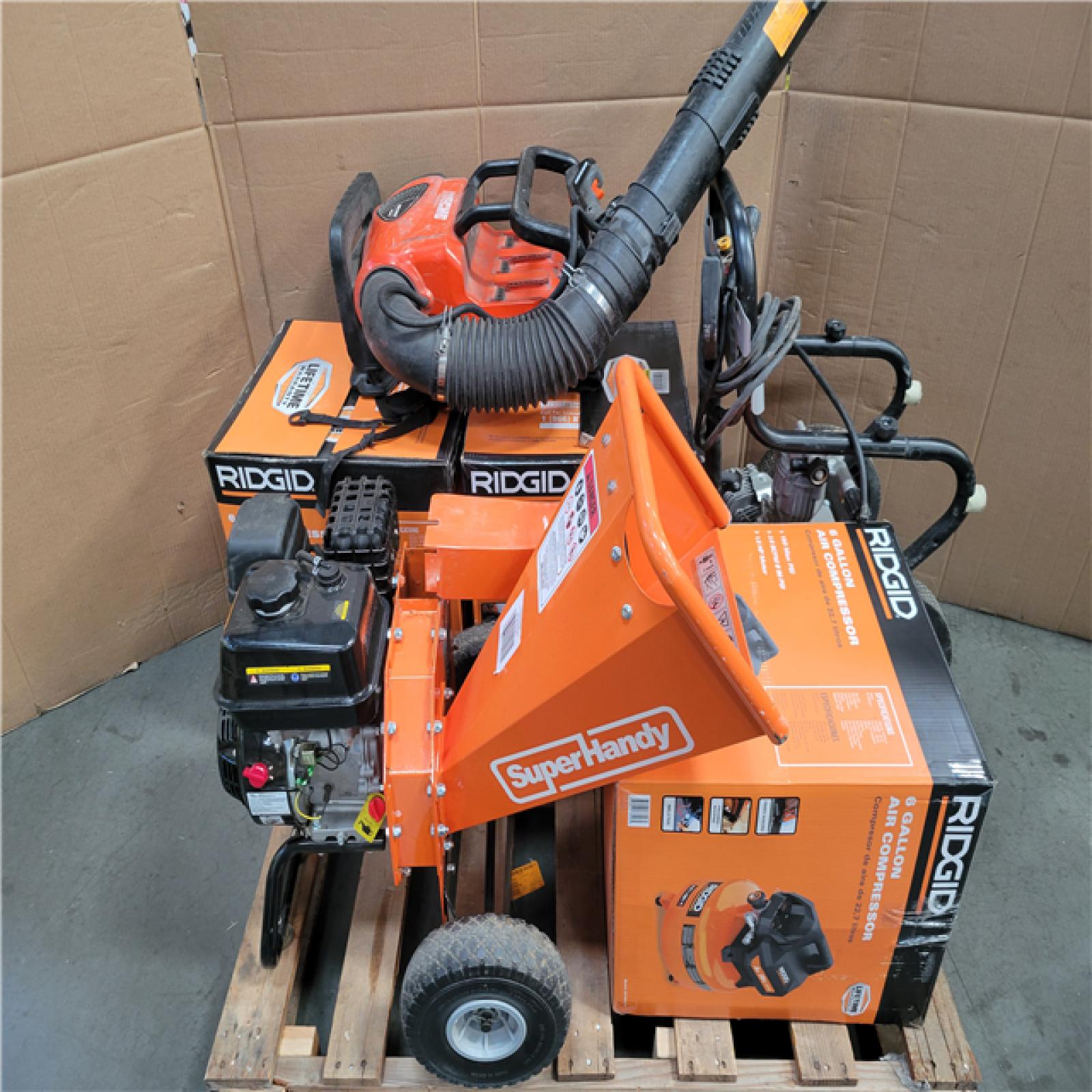 CALIFORNIA AS-IS OUTDOOR POWER EQUIPMENT