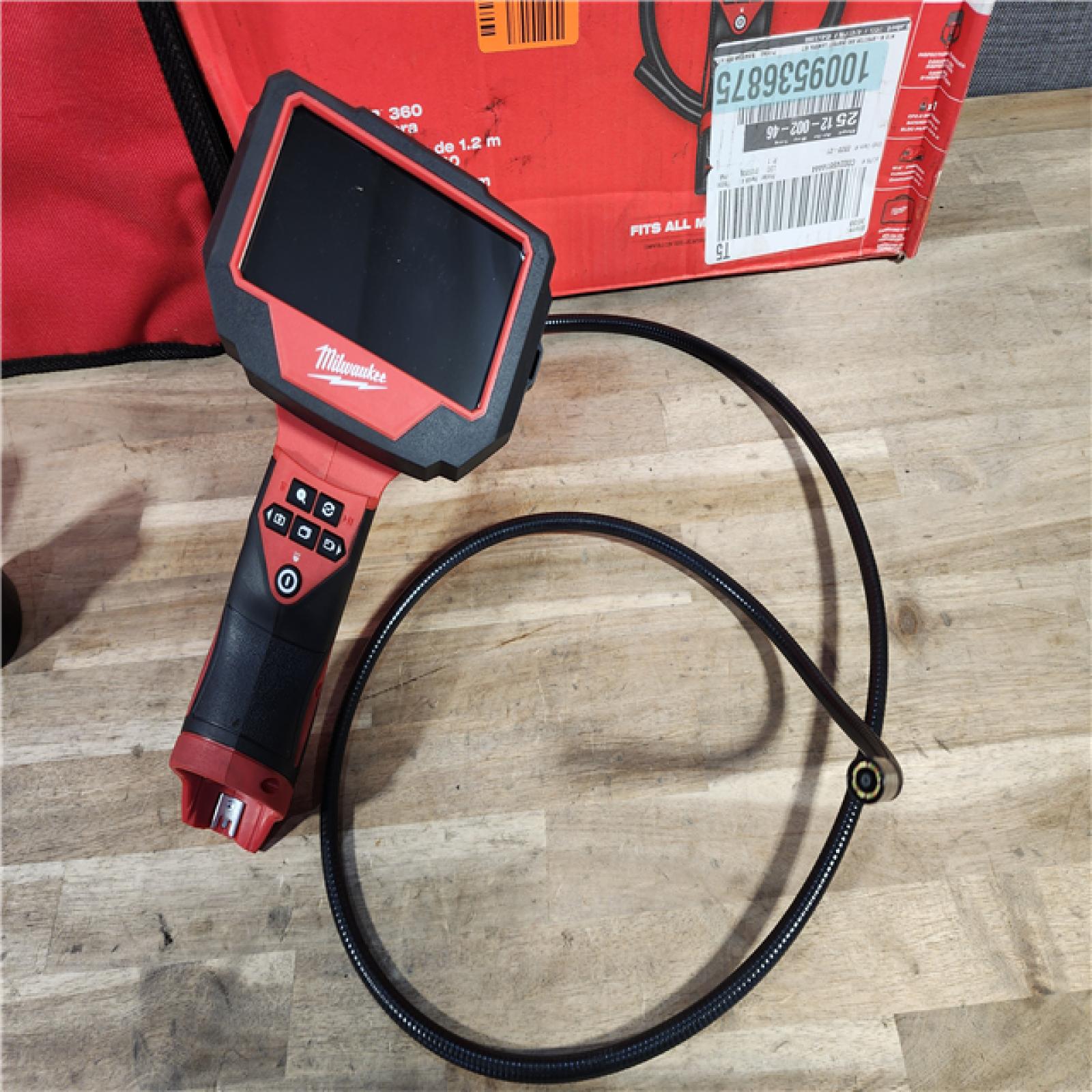 HOUSTON LOCATION - AS-IS MILWAUKEE M12 12V Lithium-Ion Cordless M-SPECTOR 360-Degree 4 Ft. Inspection Camera Kit