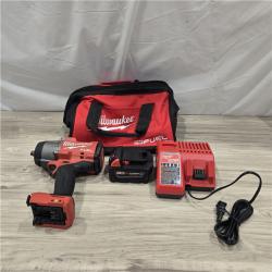 AS-IS Milwaukee M18 1/2 in. Cordless High Torque Impact Wrench Kit (Battery & Charger)