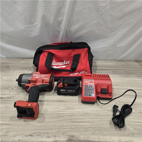 AS-IS Milwaukee M18 1/2 in. Cordless High Torque Impact Wrench Kit (Battery & Charger)