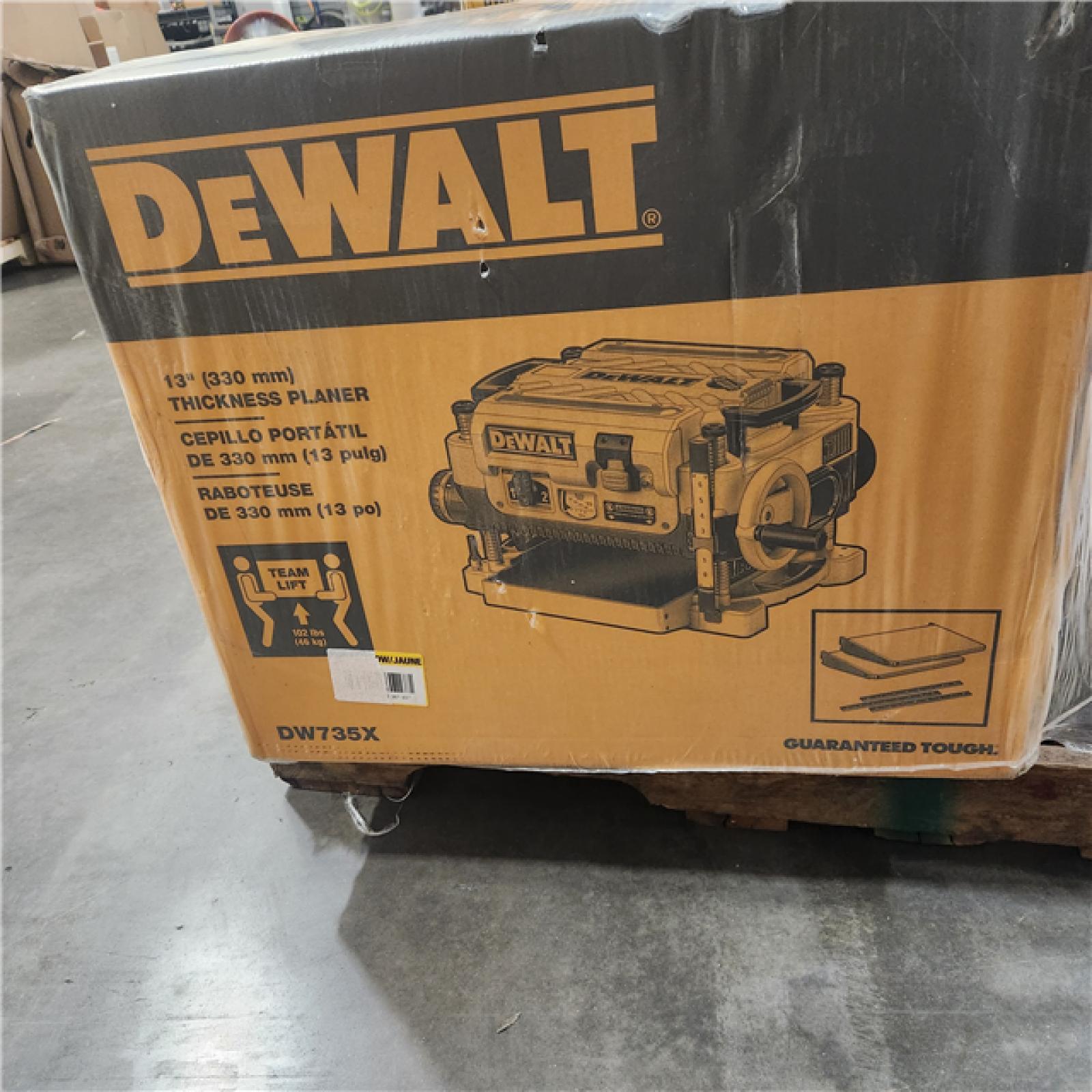 NEW- 15 Amp Corded 13 in. Heavy-Duty 2-Speed Bench Planer