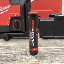 AS-IS Milwaukee Green 100 ft. Cross Line and Plumb Points Rechargeable Laser Level with REDLITHIUM Lithium-Ion
