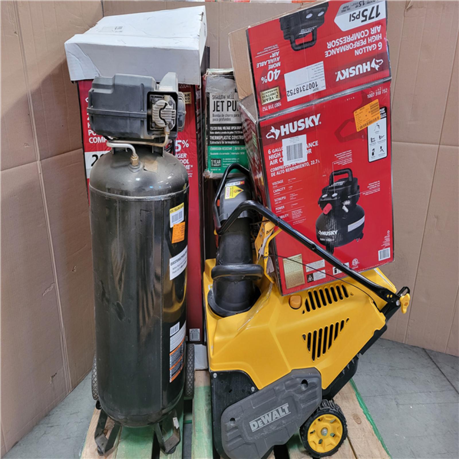 CALIFORNIA AS-IS OUTDOOR POWER EQUIPMENT