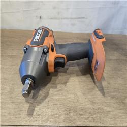 AS-IS RIDGID 18V Brushless Cordless 4-Mode 1/2 in. Mid-Torque Impact Wrench with Friction Ring (Tool Only)