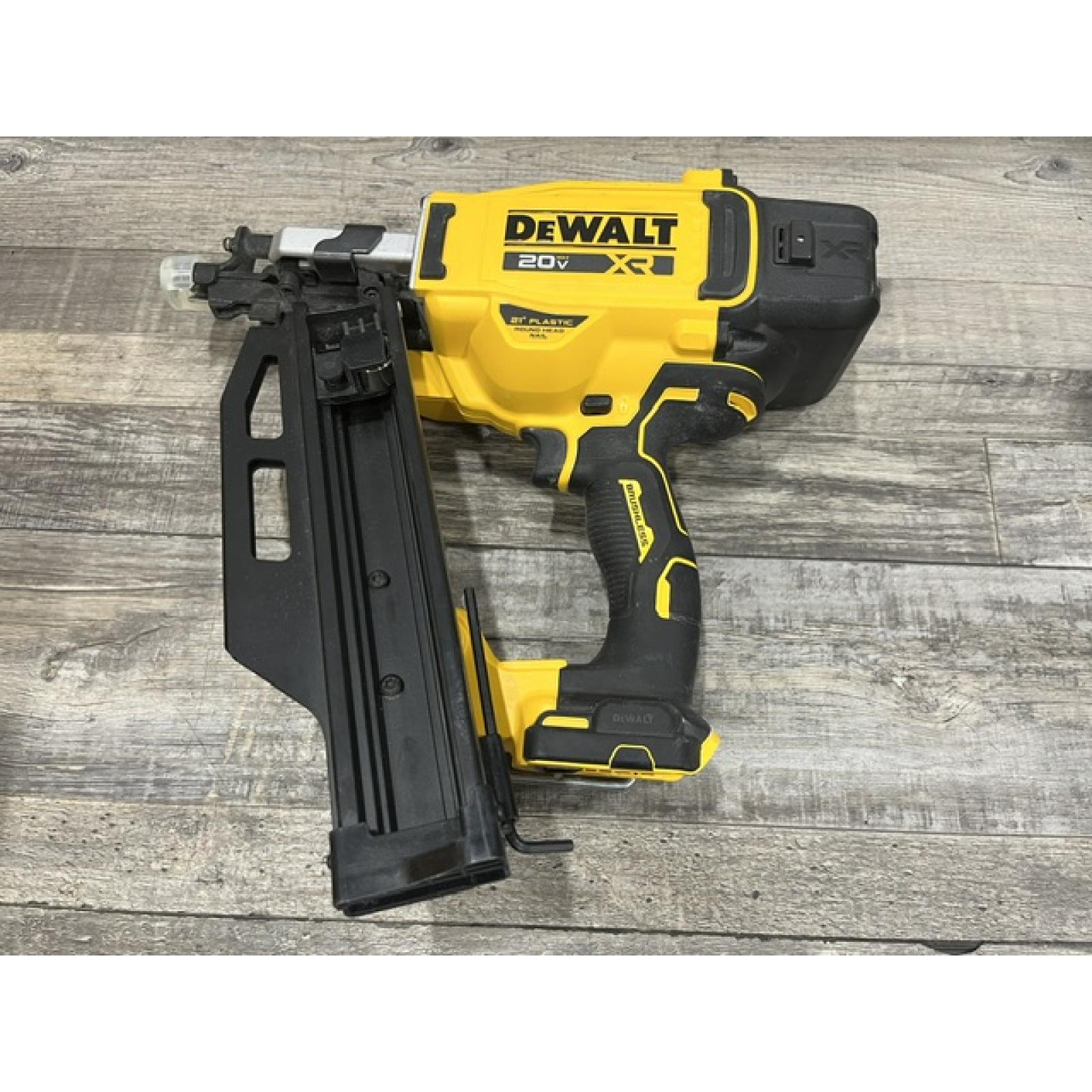 AS-IS DEWALT 20-Volt 21° Cordless Framing Nailer (Tool-Only)