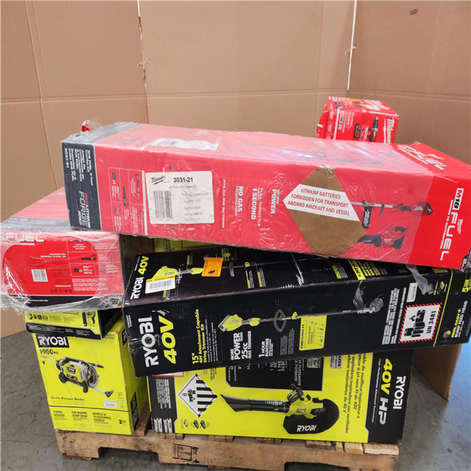 CALIFORNIA AS-IS TOOL PALLET