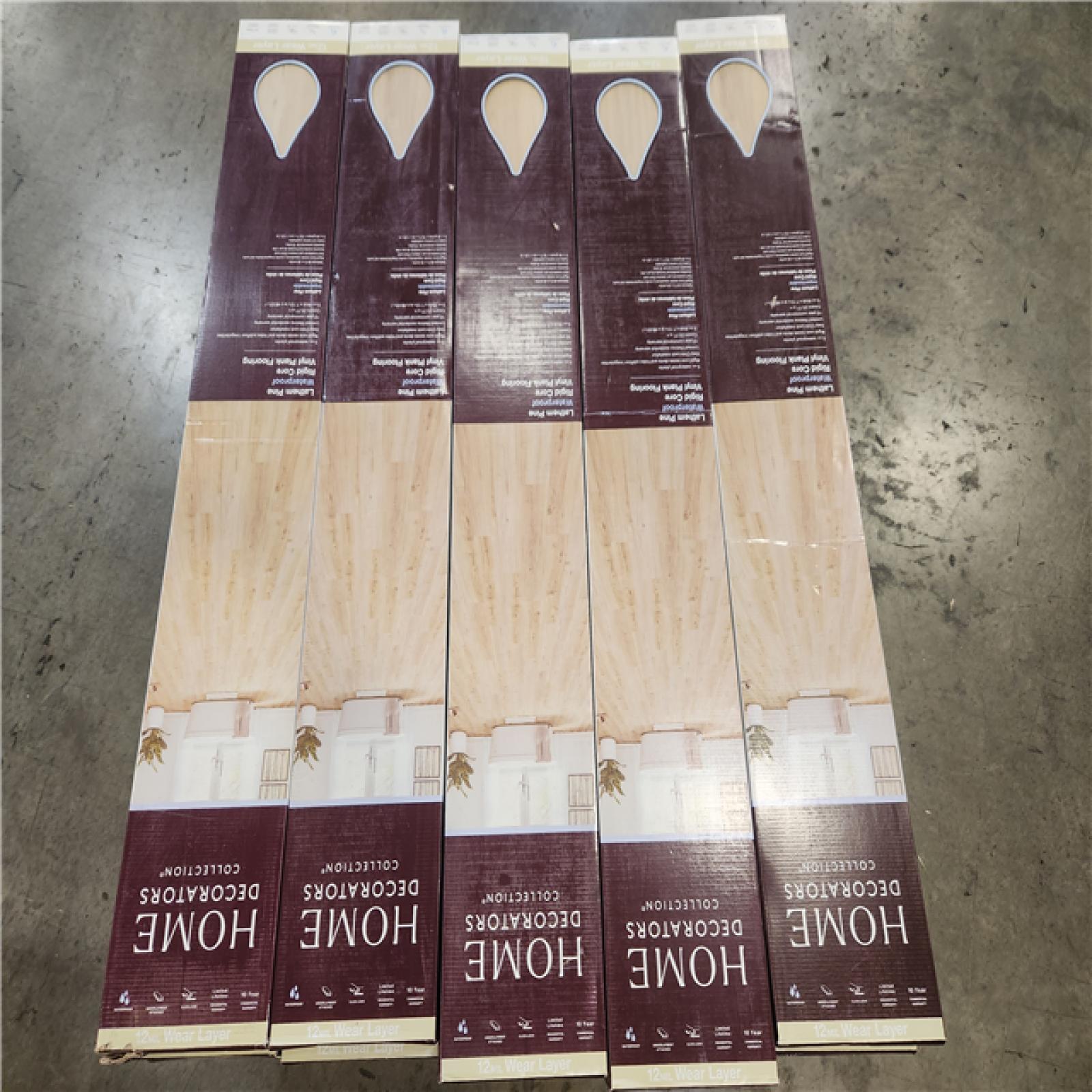 Phoenix NEW Home Decorators Collection Lathem Pine 12 MIL x 7 in. W x 48 in. L Waterproof Click Lock Luxury Vinyl Plank Flooring (950 sqft/40case)