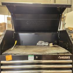 Phoenix AS-IS Husky Tool Storage 42 in. W x 18 in. D Standard Duty Black Tool Chest Combo