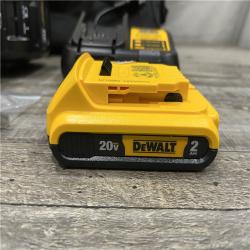 AS-IS DEWALT 20V MAX Lithium-Ion 15-Degree Electric Cordless Roofing Nailer Kit