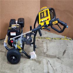 HOUSTON LOCATION - AS-IS (APPEARS LIKE NEW) DEWALT 3600 PSI 2.5 GPM Gas Cold Water Professional Pressure Washer with HONDA GX200 Engine