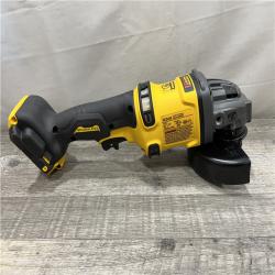 AS-IS DEWALT FLEXVOLT 60V MAX Cordless Brushless 4.5 in. to 6 in. Small Angle Grinder with Kickback Brake (Tool Only)