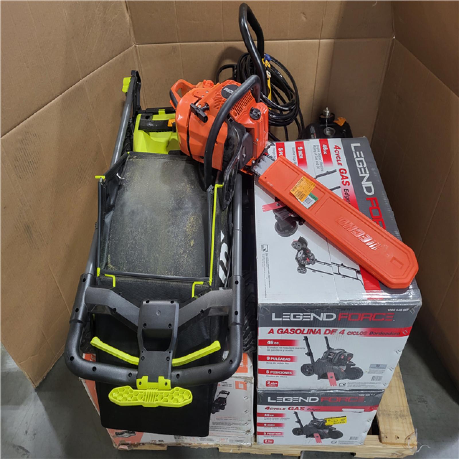 CALIFORNIA AS-IS OUTDOOR POWER EQUIPMENT