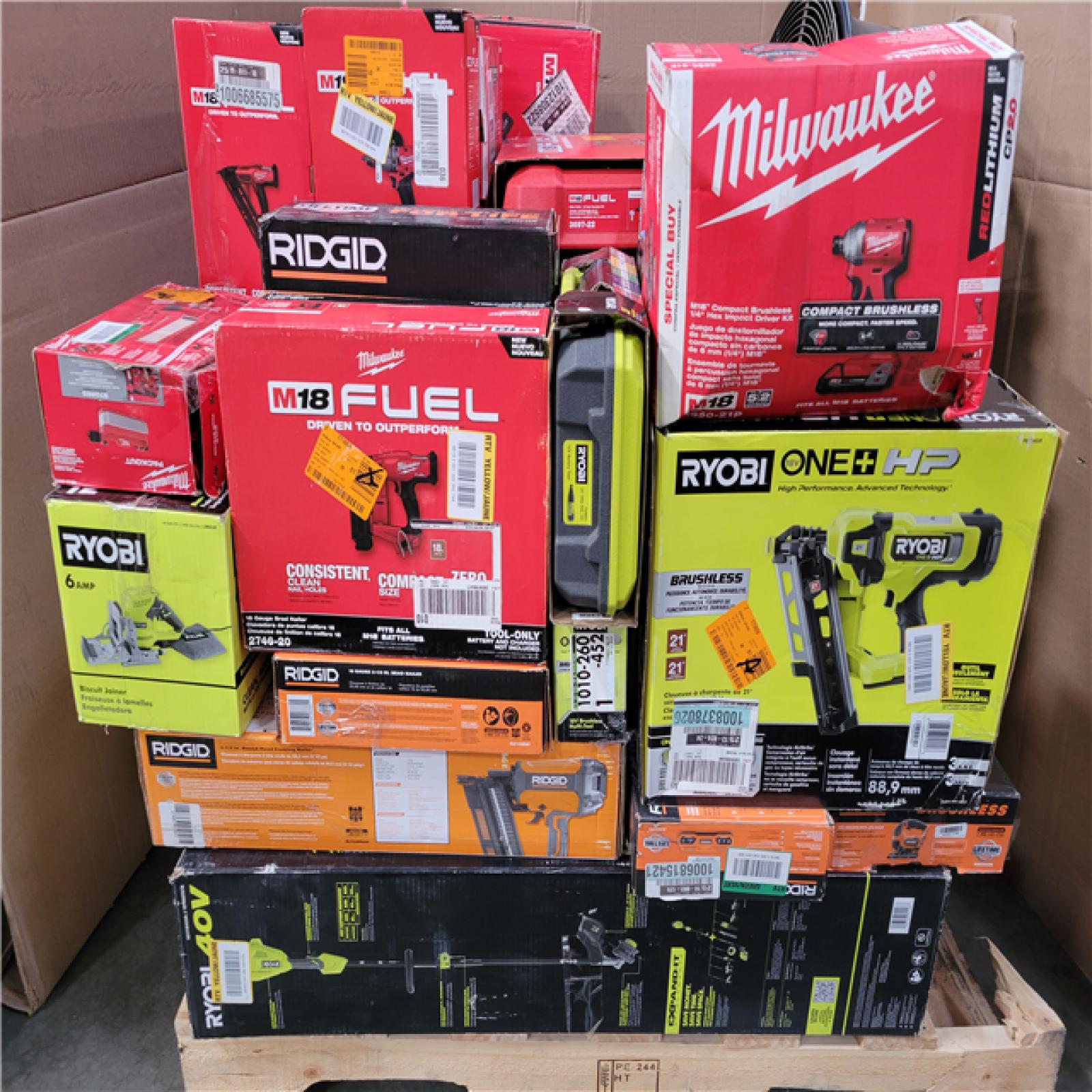 CALIFORNIA AS-IS TOOL PALLET