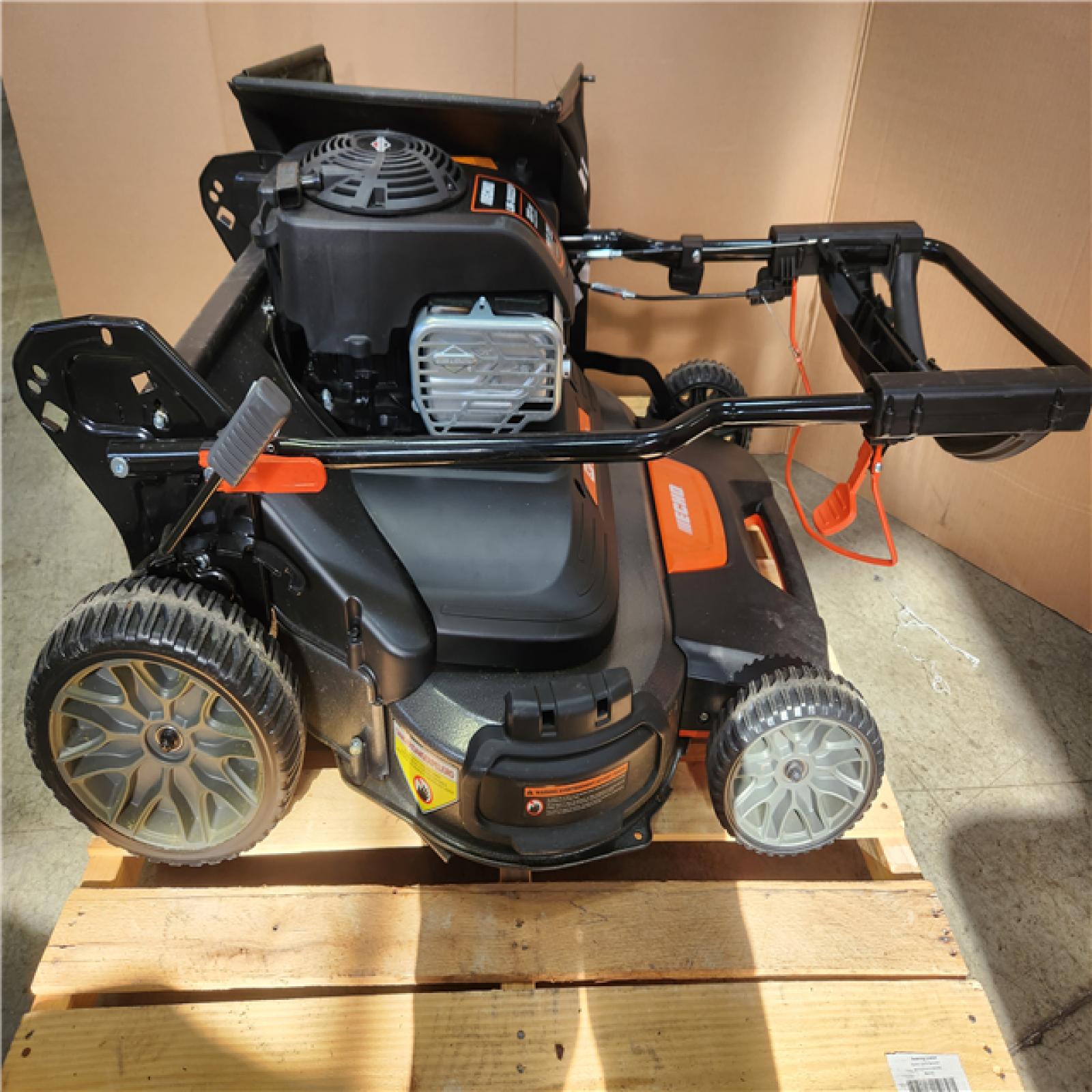 Phoenix AS-IS ECHO 30 in. 223 CC Briggs and Stratton Gas 3-in-1 Dual Twin Blade RWD Self-Propelled Wide Area Lawn Mower with ReadyStart