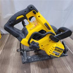 AS-IS DEWALT FLEXVOLT 60V MAX Cordless Brushless 7-1/4 in. Wormdrive Style Circular Saw (Tool Only)