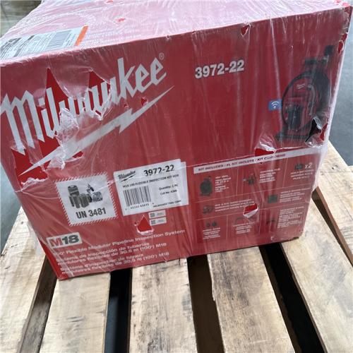 California NEW Sealed Box Milwaukee 100’ Flexible Modular Pipeline Inspection System
