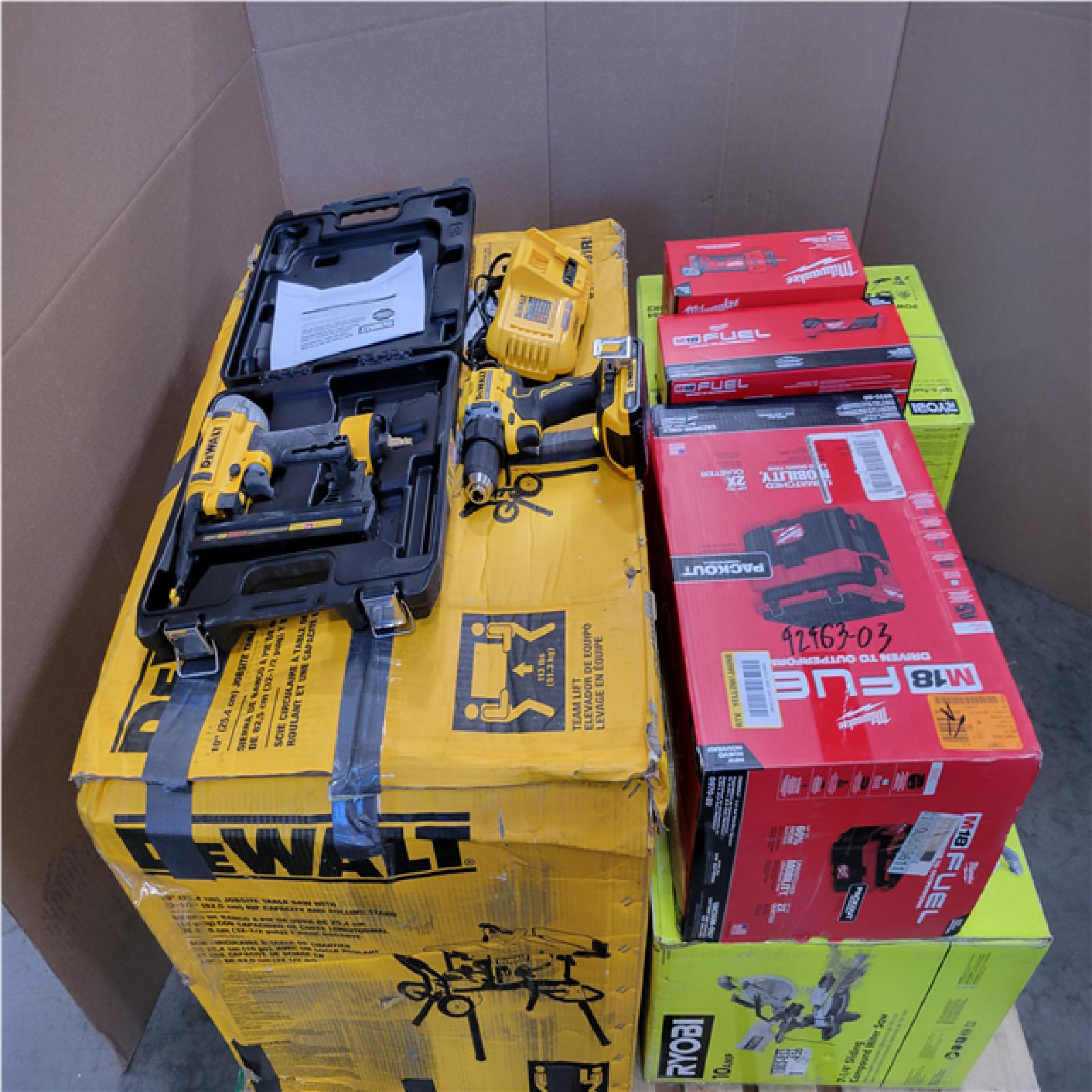 CALIFORNIA AS-IS TOOL PALLET