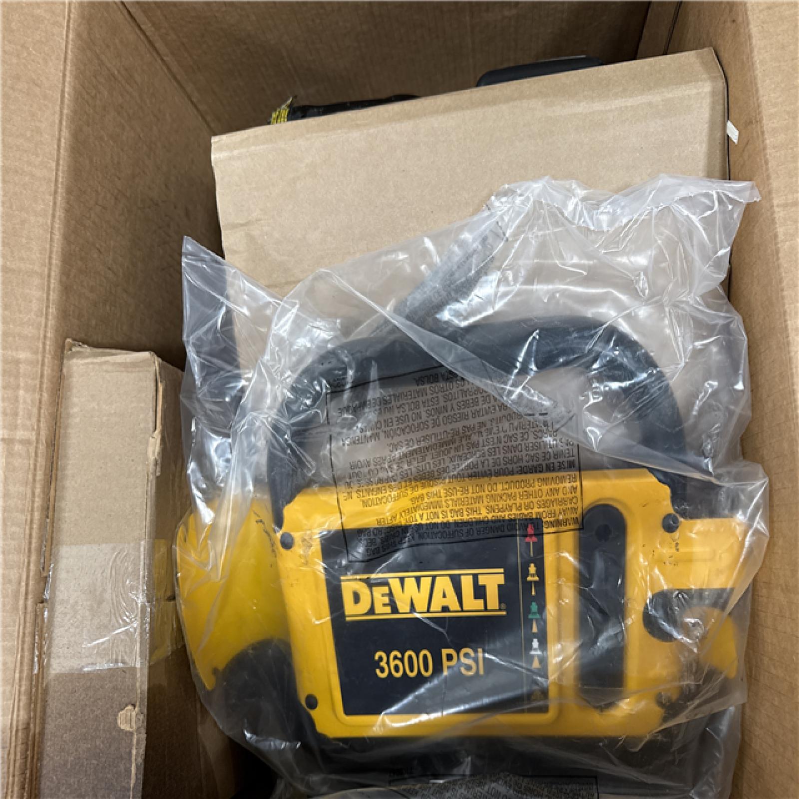 California AS-IS DeWalt 3600 Power Washer