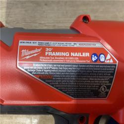 AS-IS Milwaukee FUEL 3-1/2 in. 18-Volt 30-Degree Lithium-Ion Brushless Cordless Framing Nailer (Tool-Only)
