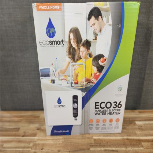 HOUSTON LOCATION - AS-IS (NEW) ECO36 TANKLESS ELECTRIC WATER HEATER