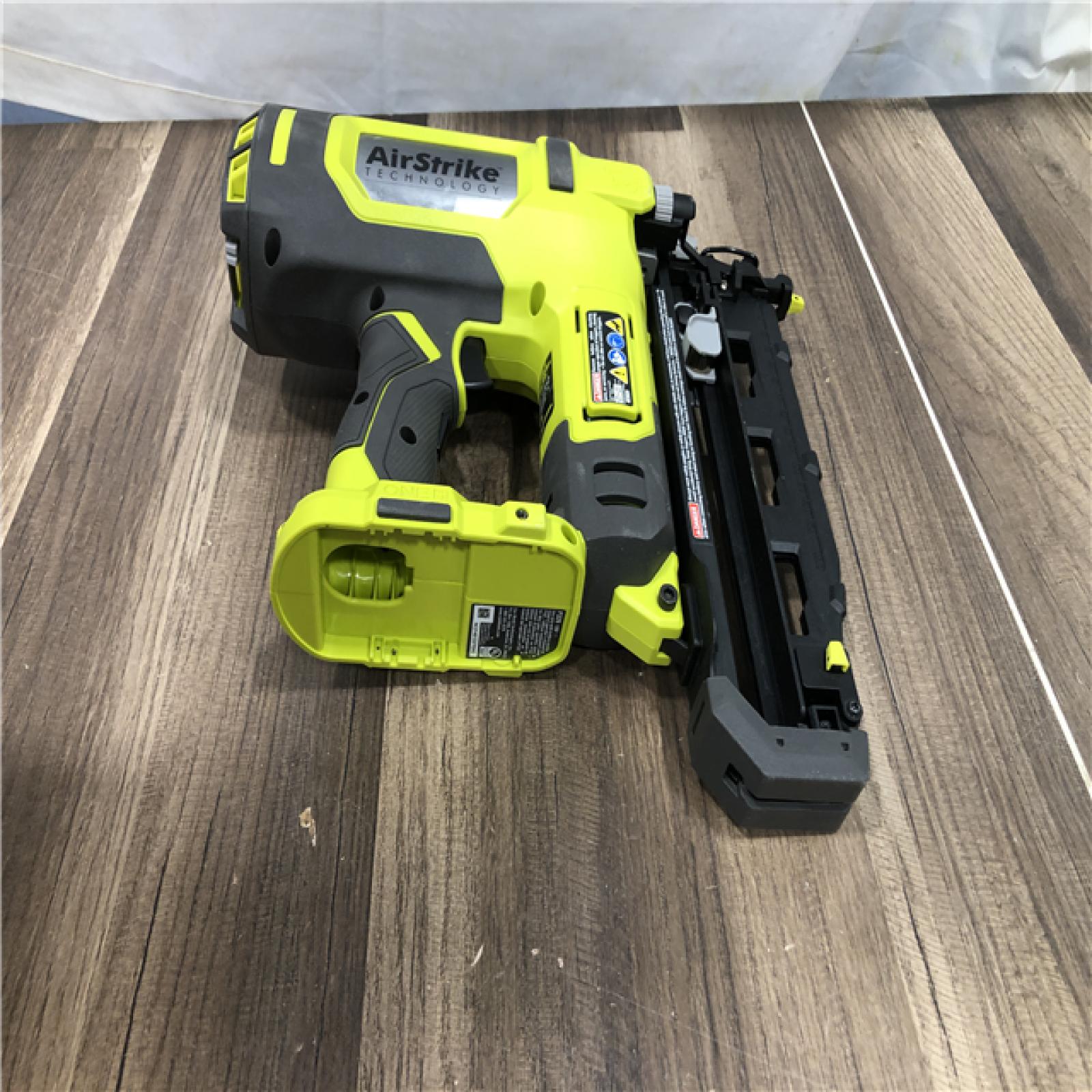AS-IS RYOBI ONE+ 18V AirStrike 16-Gauge Cordless Finish Nailer (Tool Only)