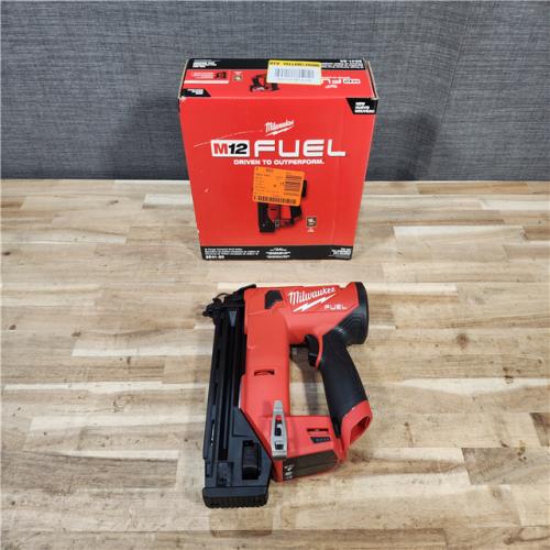 HOUSTON LOCATION - AS-IS (APPEARS LIKE NEW) Milwaukee FUEL 12-Volt Lithium-Ion Brushless Cordless 18-Gauge 1-1/2 in. Compact Brad Nailer (Tool Only)