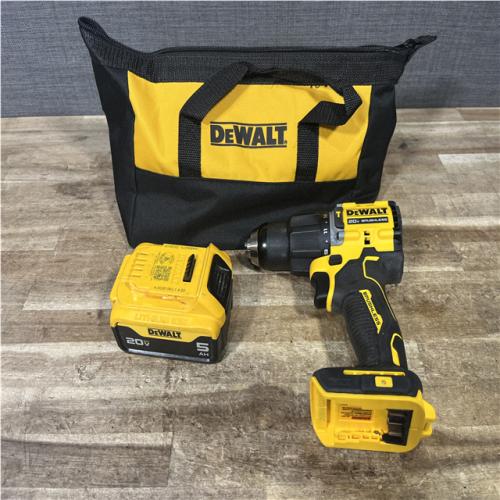 Houston Location AS-IS Dewalt 18v XR Cordless Brushless Compact Combi Drill and Battery