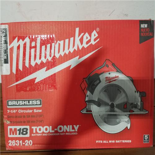California NEW Milwaukee 7-1/4 Circular Saw (Tool Only)