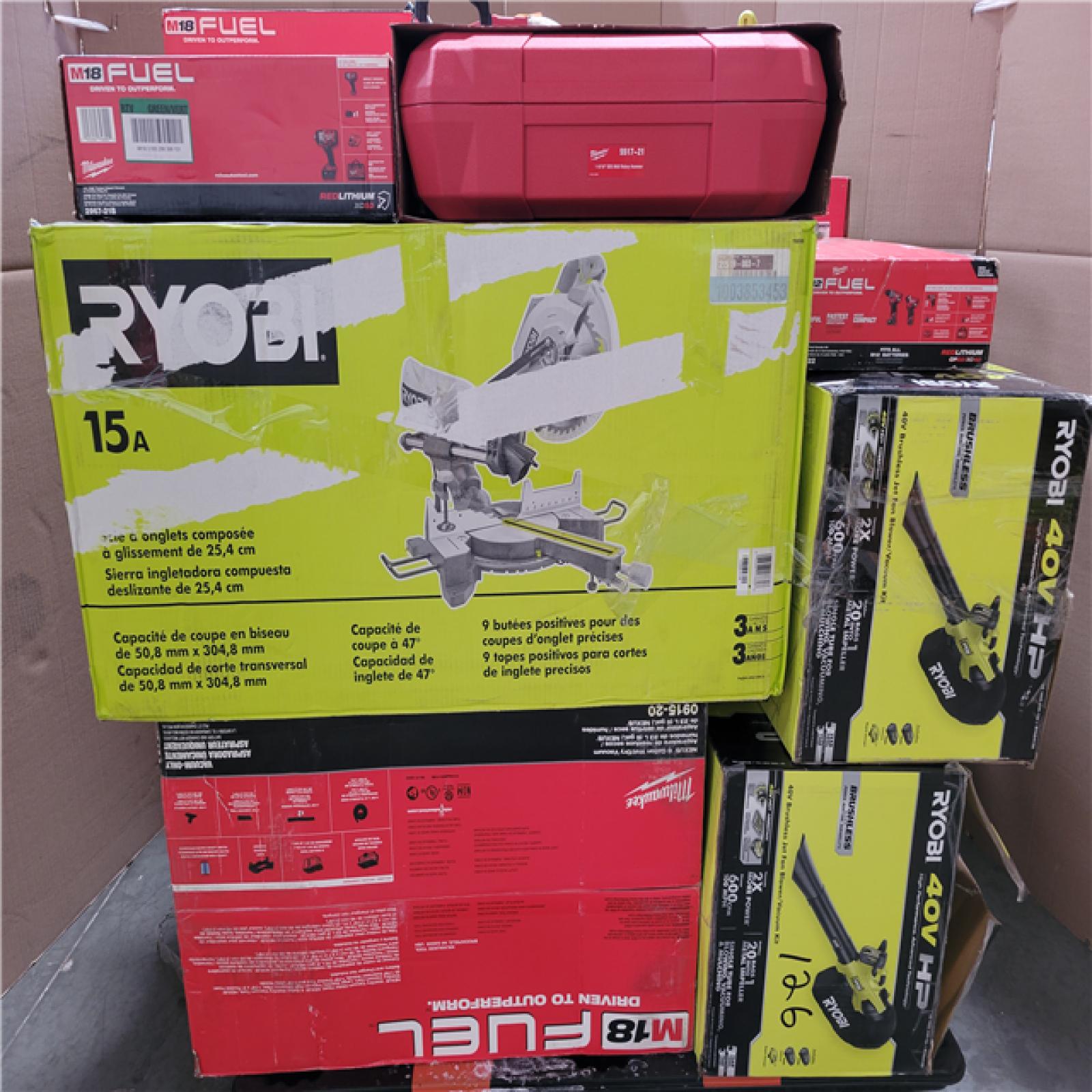 CALIFORNIA AS-IS TOOL PALLET