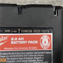 AS-IS Milwaukee 18V Lithium-Ion Brushless Cordless Compact Drill/Impact Combo Kit