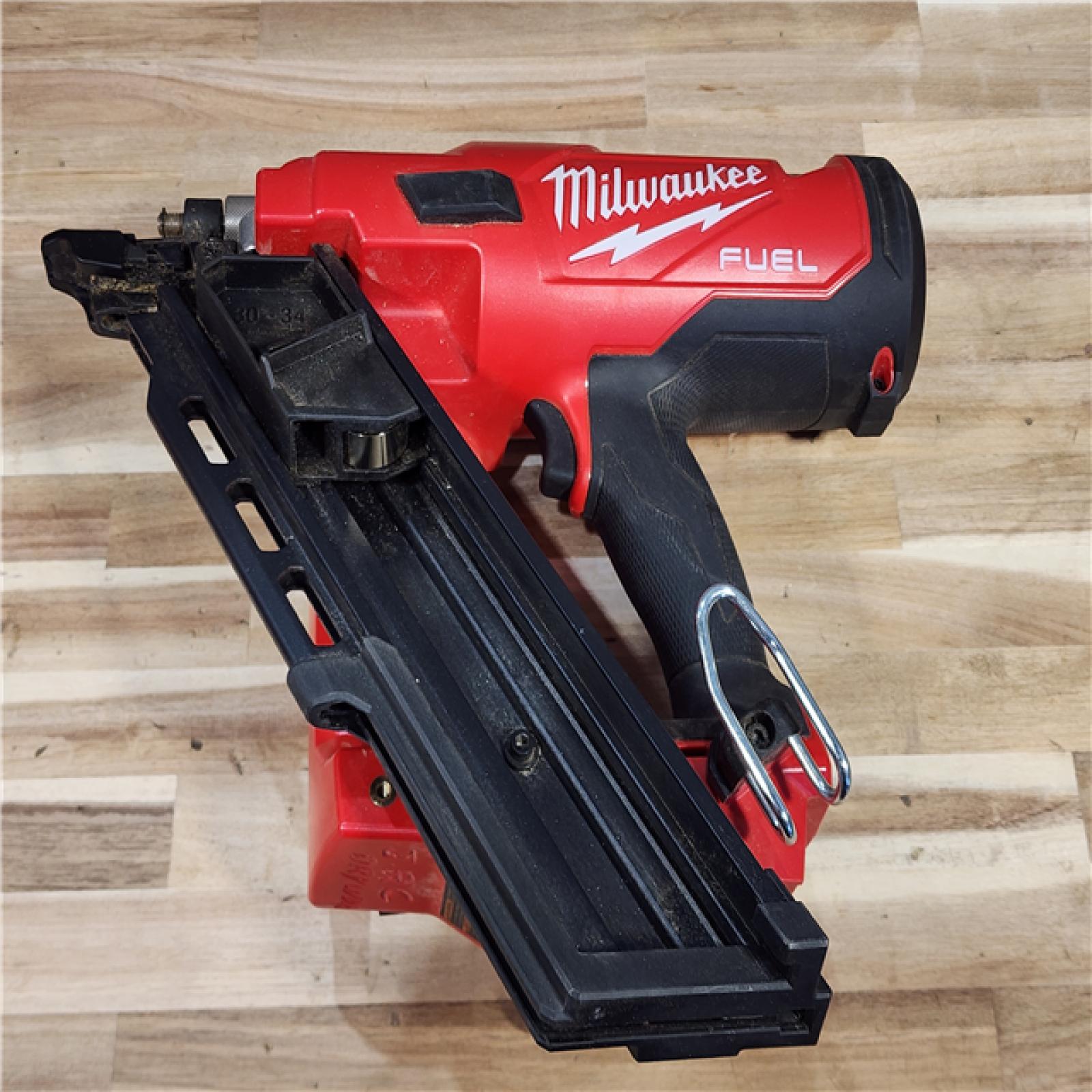 HOUSTON LOCATION - AS-IS Milwaukee FUEL 3-1/2 in. 18-Volt 30-Degree Lithium-Ion Brushless Cordless Framing Nailer (Tool-Only)
