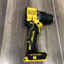 AS-IS DEWALT ATOMIC 20-Volt MAX Brushless Cordless 1/2 in. Hammer Drill (Tool-Only)