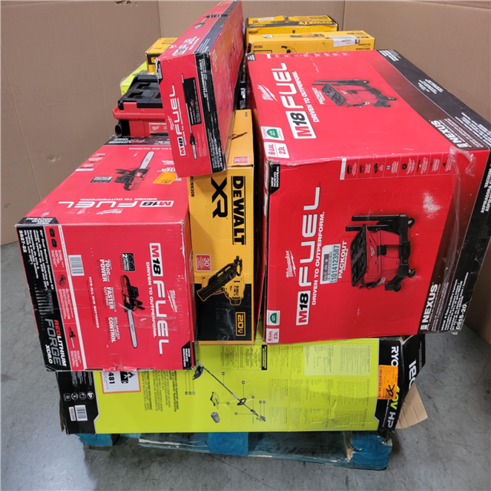 CALIFORNIA AS-IS TOOL PALLET