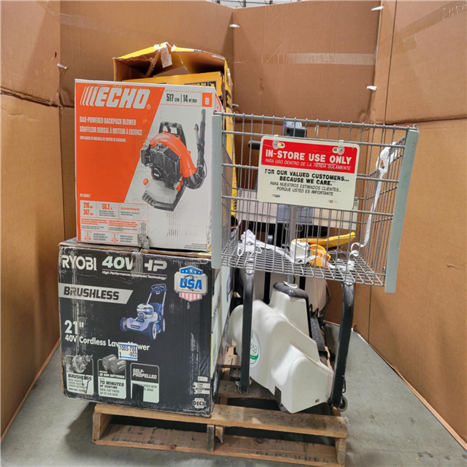 CALIFORNIA AS-IS OUTDOOR POWER EQUIPMENT