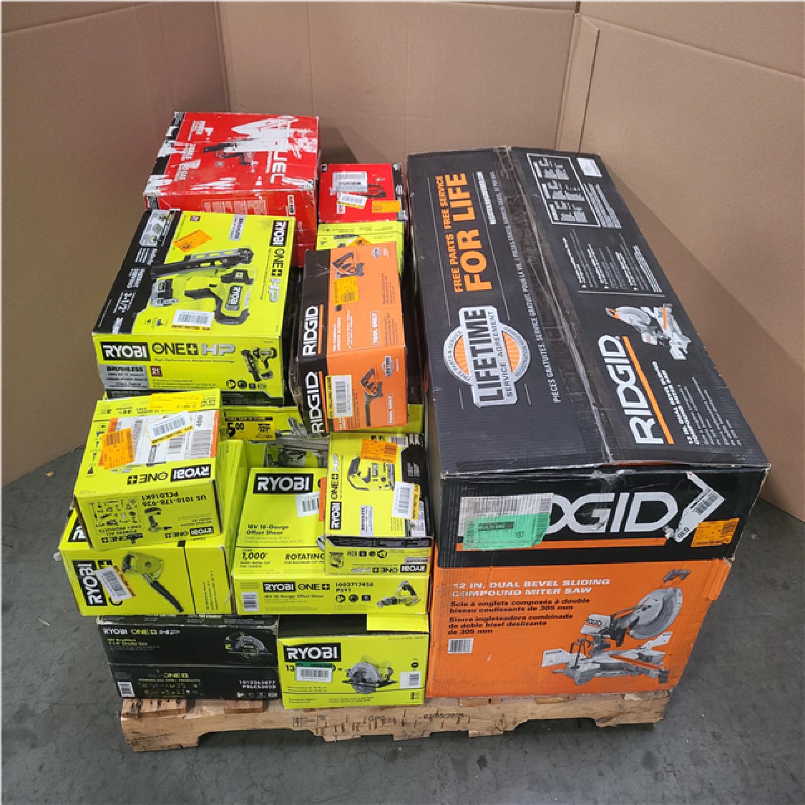 CALIFORNIA AS-IS TOOL PALLET