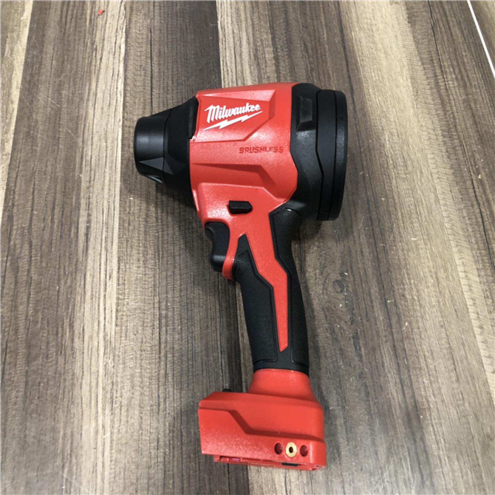 AS-IS Milwaukee 18V Lithium-Ion 570 MPH Brushless Cordless Precision Blower with Variable Speed Trigger and Trigger Lock