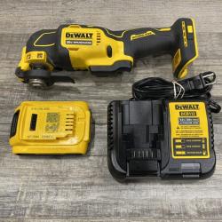 AS-IS DEWALT ATOMIC 20V MAX Cordless Brushless Oscillating Multi Tool Kit