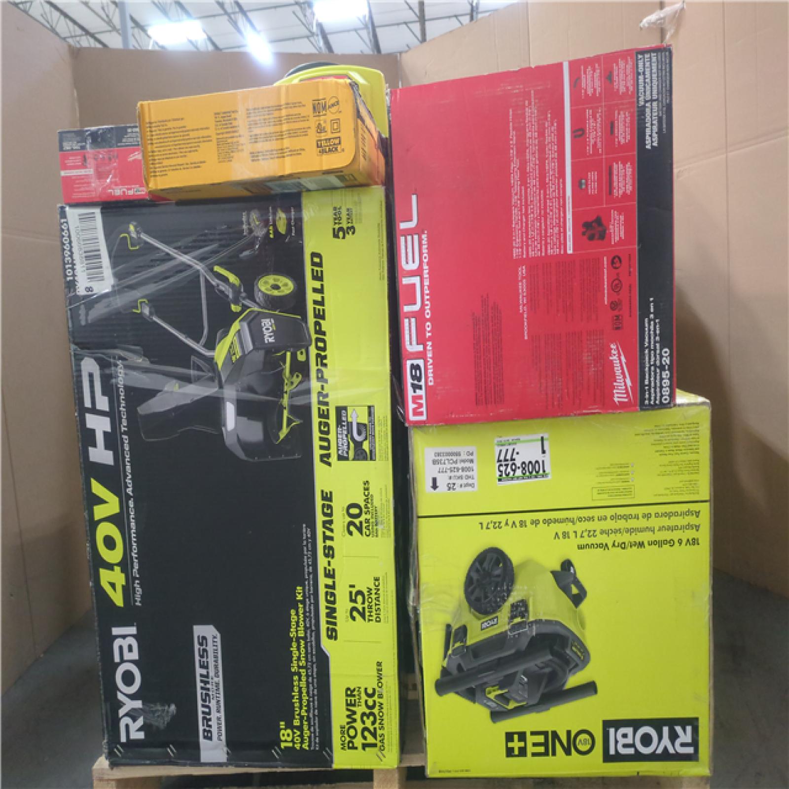 CALIFORNIA AS-IS TOOL PALLET