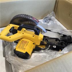 AS-IS DEWALT 15 Amp Corded 10 in. Compound Single Bevel Miter Saw