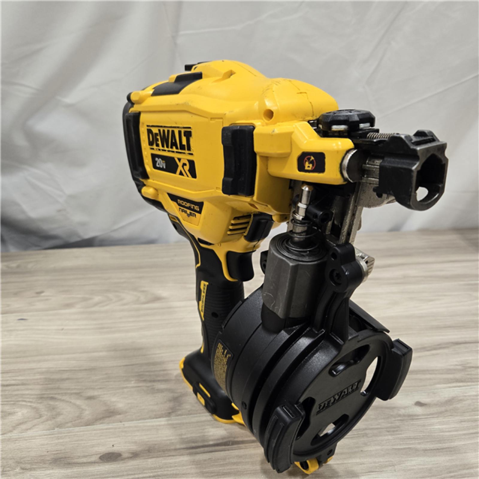 AS-IS DeWalt DCN45RNB 20V Max 15 Degree Cordless Coil Roofing Nailer (Tool Only)