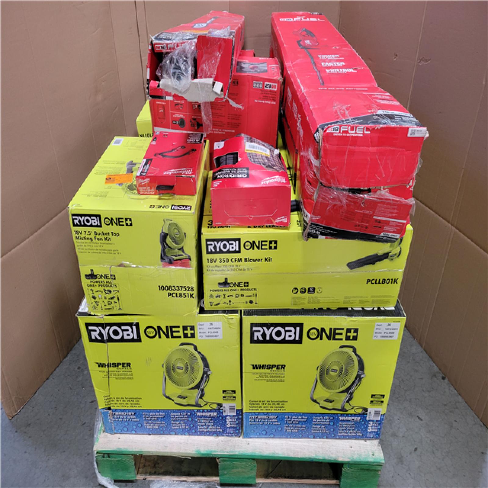 CALIFORNIA AS-IS TOOL PALLET