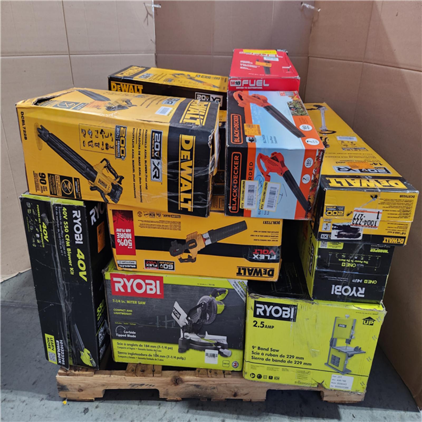 CALIFORNIA AS-IS TOOL PALLET