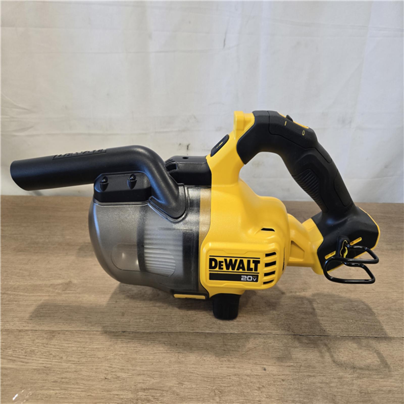 AS-IS DEWALT Bagless 20V MAX Stick Cordless General Dirt Filter Handheld Vacuum (Tool Only)