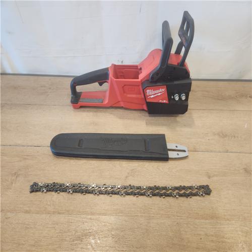 AS-IS- Milwaukee FUEL 16 in. 18V Lithium-Ion Brushless Battery Chainsaw (Tool-Only)
