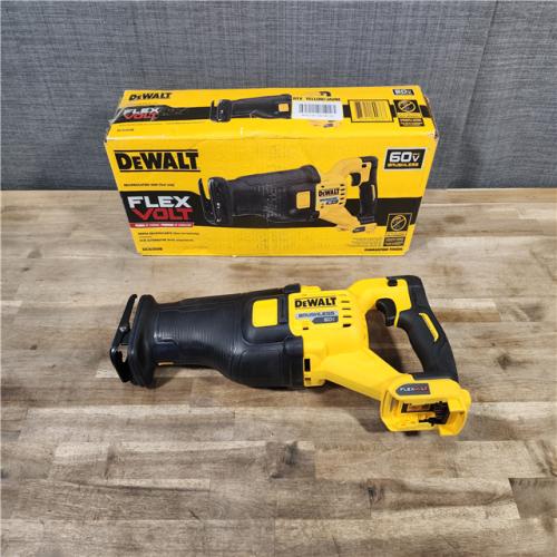 HOUSTON LOCATION - AS-IS (APPEARS LIKE NEW) DeWalt DCS389B FLEXVOLT 60V MAX Cordless Brushless Reciprocating Saw (Tool-Only)