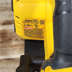 HOUSTON LOCATION - AS-IS DEWALT FLEXVOLT 60V MAX Cordless Brushless 7-1/4 in. Circular Saw with Brake (Tool Only)