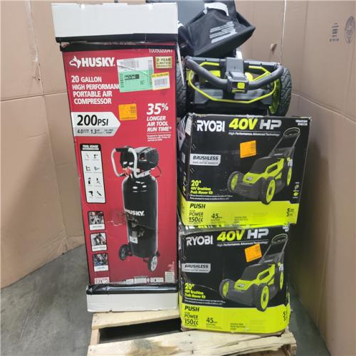 CALIFORNIA AS-IS OUTDOOR POWER EQUIPMENT